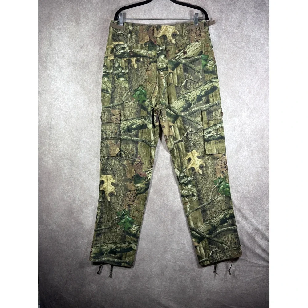 Cabelas Cargo Pants Mens Size 34 Green Mossy Oak‎ Break Up Camo Hunting Outdoor